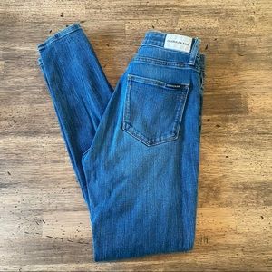High Rise Skinny Calvin Klein Jeans